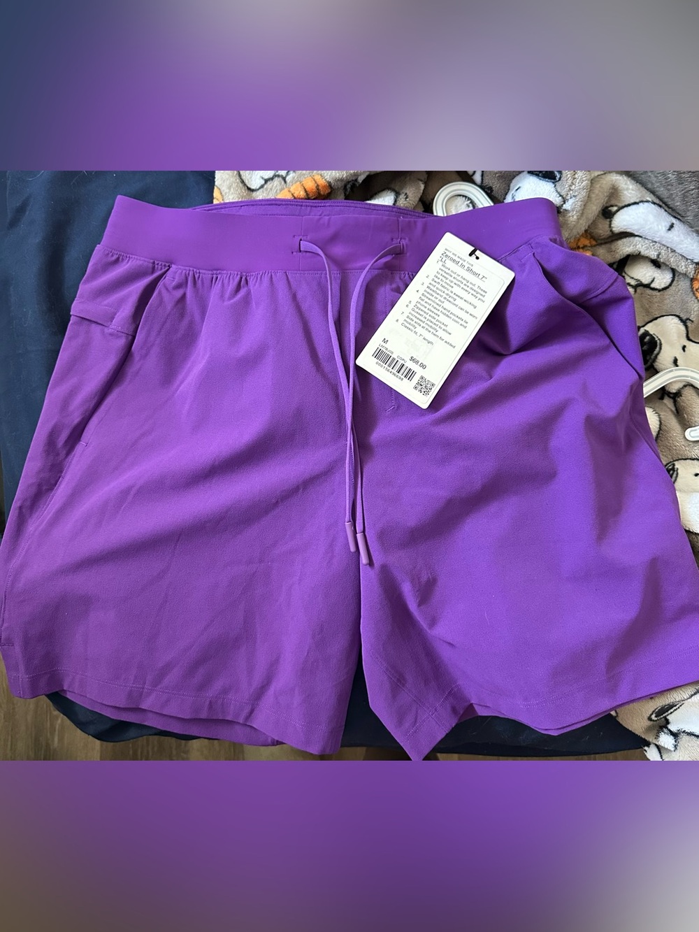Lululemon zeroed in liner less shorts Men’s M 7”
